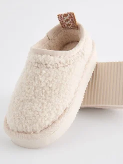 Neutraal borg - Shoot pantoffels