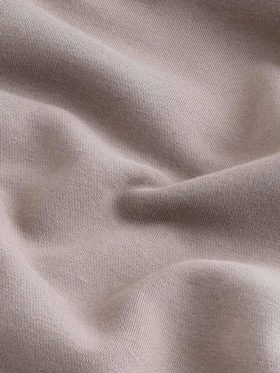 Neutraal kiezelkleurig - Normale Pasvorm - Zwaargewicht Cotton Rich Jersey Hoodie