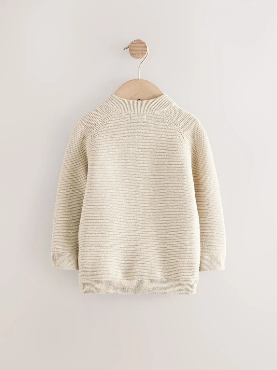 Neutraal met beren - Vest met ritssluiting (3 mnd-7 jr)