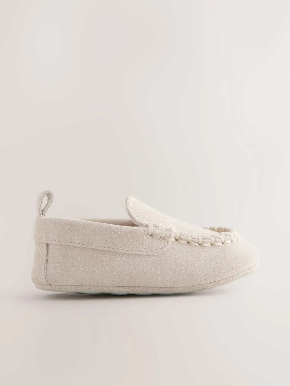 Neutrale instappers - Suède babyschoenen (0-2mnd)