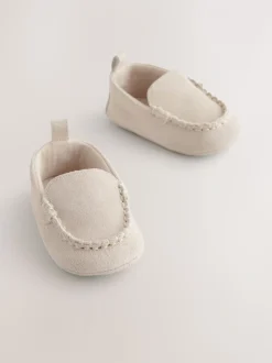 Neutrale instappers - Suède babyschoenen (0-2mnd)