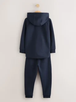 Nieuw donkerblauw - Tech Sportswear Hoodie and Joggers Set