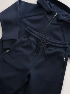 Nieuw donkerblauw - Tech Sportswear Hoodie and Joggers Set