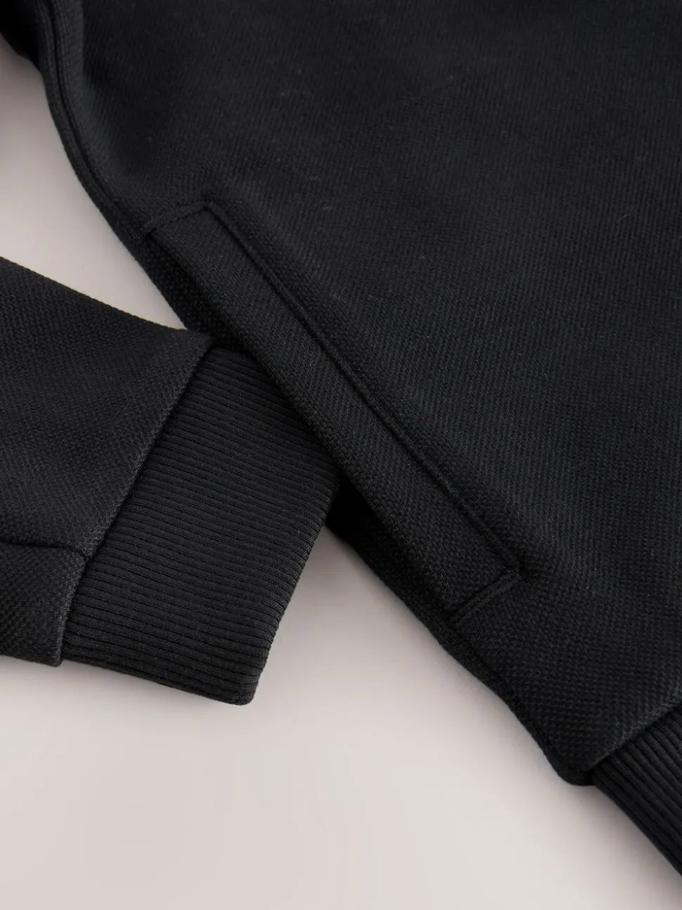 Nieuw zwart - Modieuze set met jersey bomberjack en joggingbroek (3-16jr)