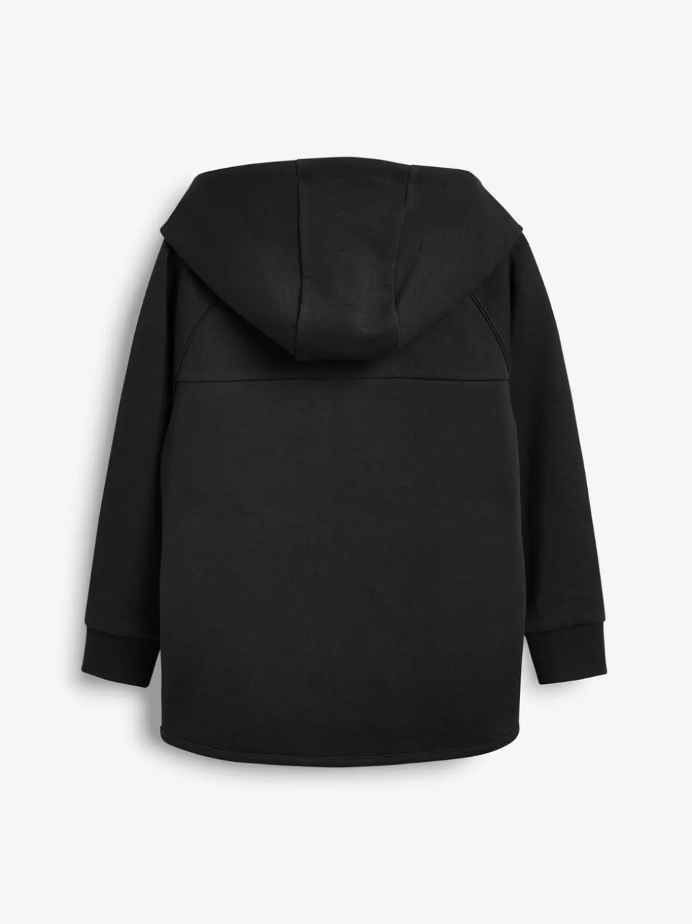 Nieuw zwart - Tech Sportswear hoodie met doorlopende rits (3-16 jr)