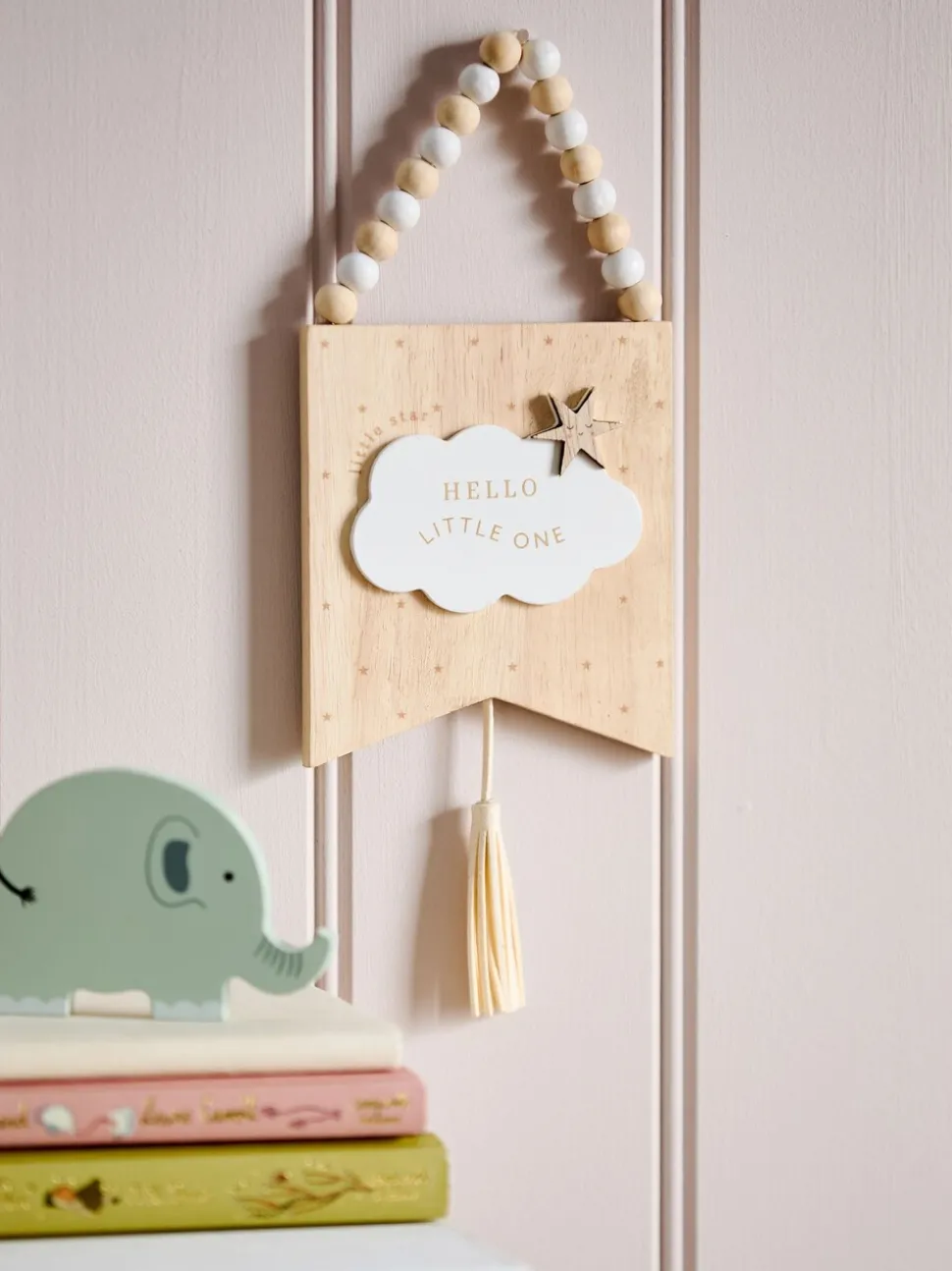 Nieuwe Baby Cloud houten hangdecoratie