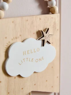 Nieuwe Baby Cloud houten hangdecoratie