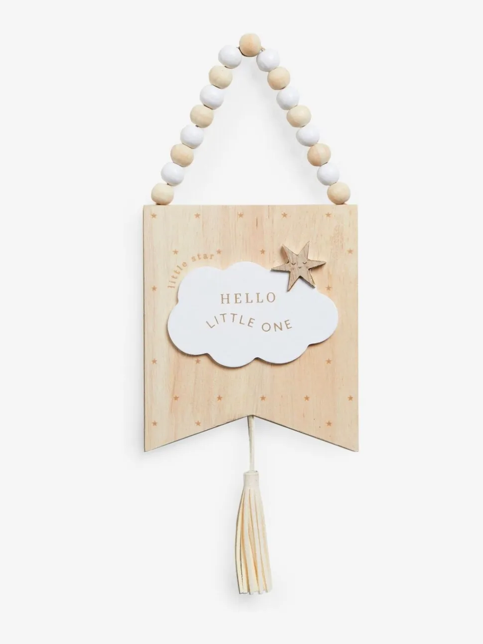 Nieuwe Baby Cloud houten hangdecoratie