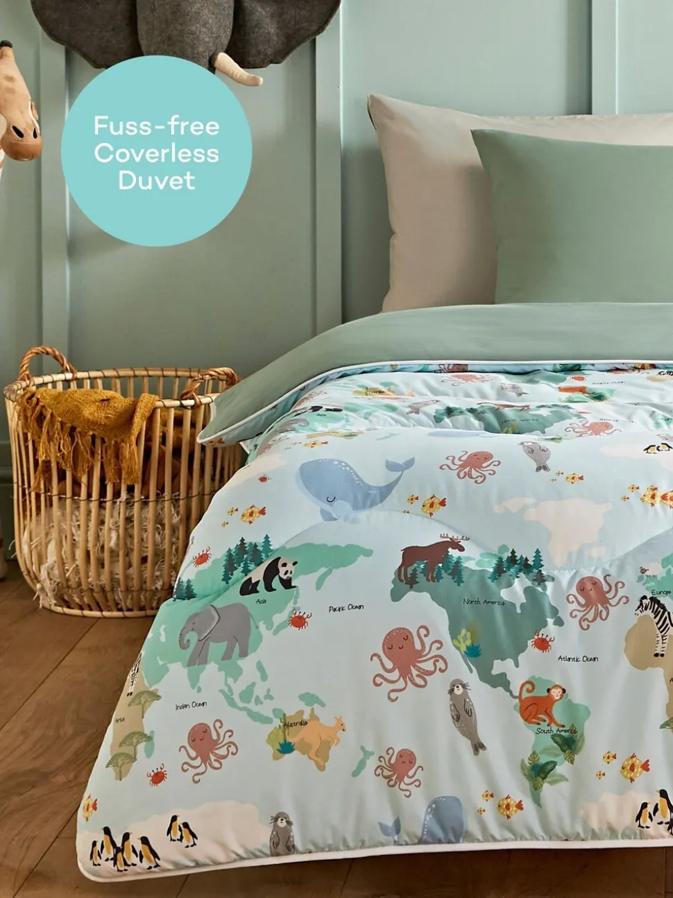 Night Lark Junior Overtrekloos Dekbed Set 4,5 Tog