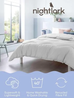Night Lark Linen 4.5 Tog Coverless Duvet