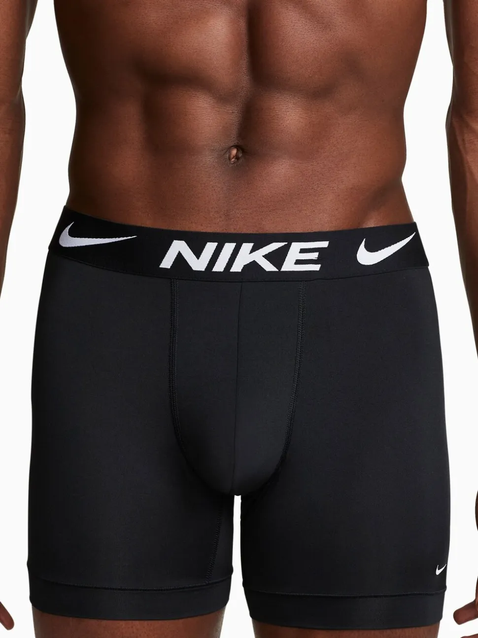 Nike DRI-Fit Essential verpakking van 3 zwarte micro boxershorts