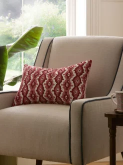 Nina Campbell Marrakesh Embroidered Feather Filled Cushion