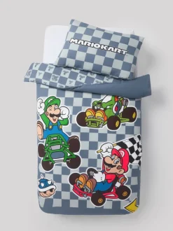 Nintendo Mario Kart dekbedovertrek en kussensloop