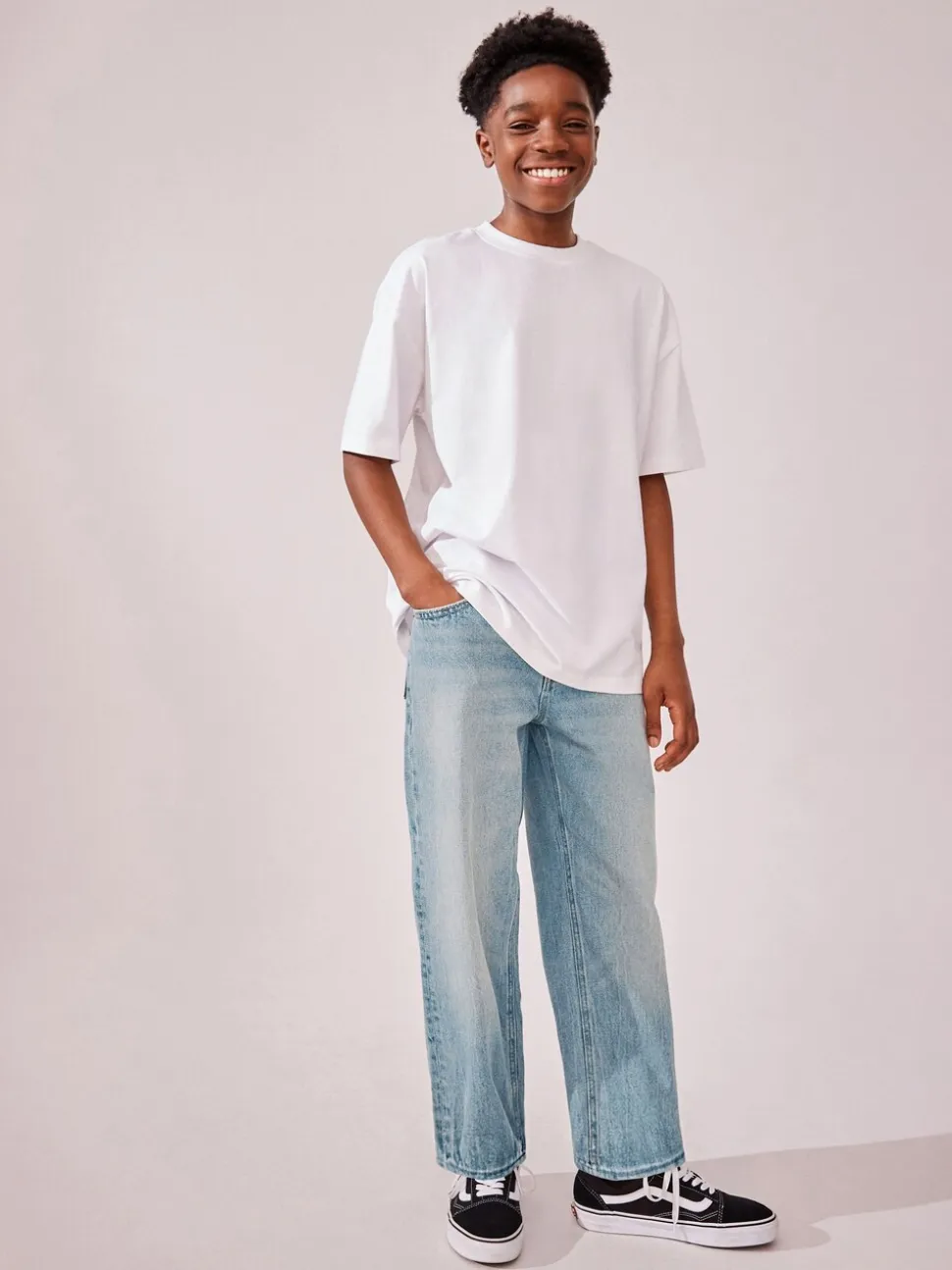 Normaal blauw - Authentieke jeans (3-16jr)