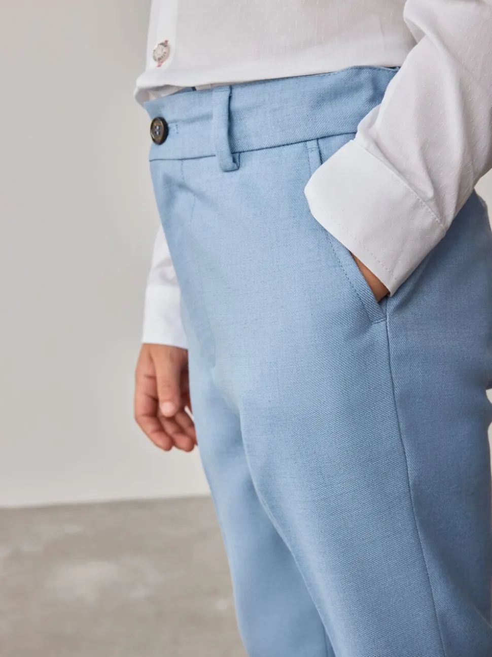 Normaal blauw - Baker By Ted Baker kostuumbroek