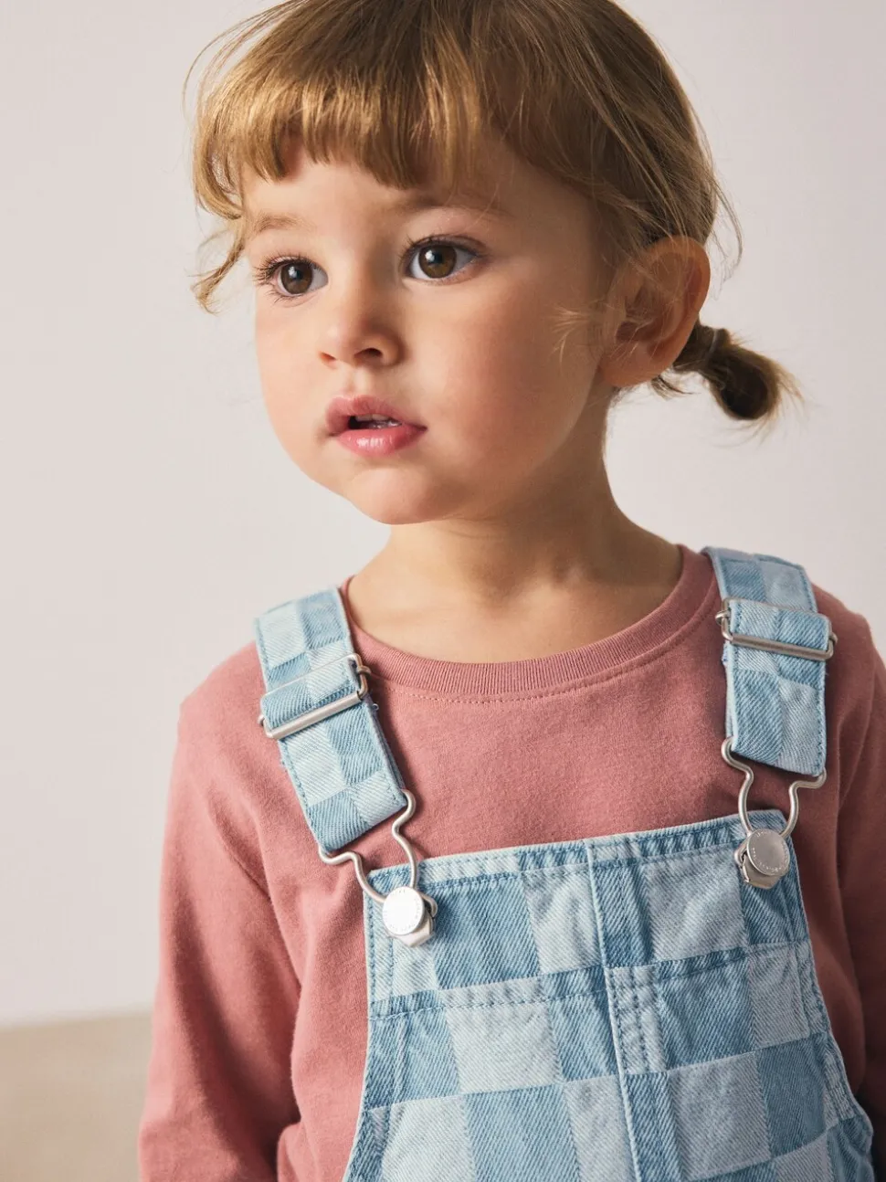 Normaal blauw - Bretelbroeken gecontroleerd (3maanden -7jaar)