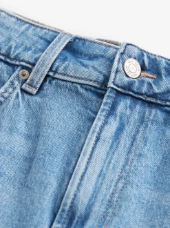 Normaal blauw - Denim jongensshort