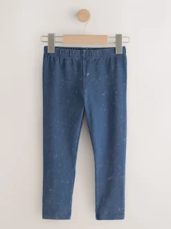 Normaal blauw - Denim legging (3-16 jr)
