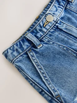 Normaal blauw - Denim rok (3-16jaar)