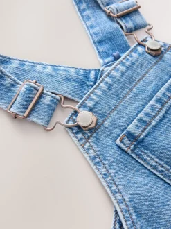 Normaal blauw - Denim tuinbroek (3mnd -7jr)