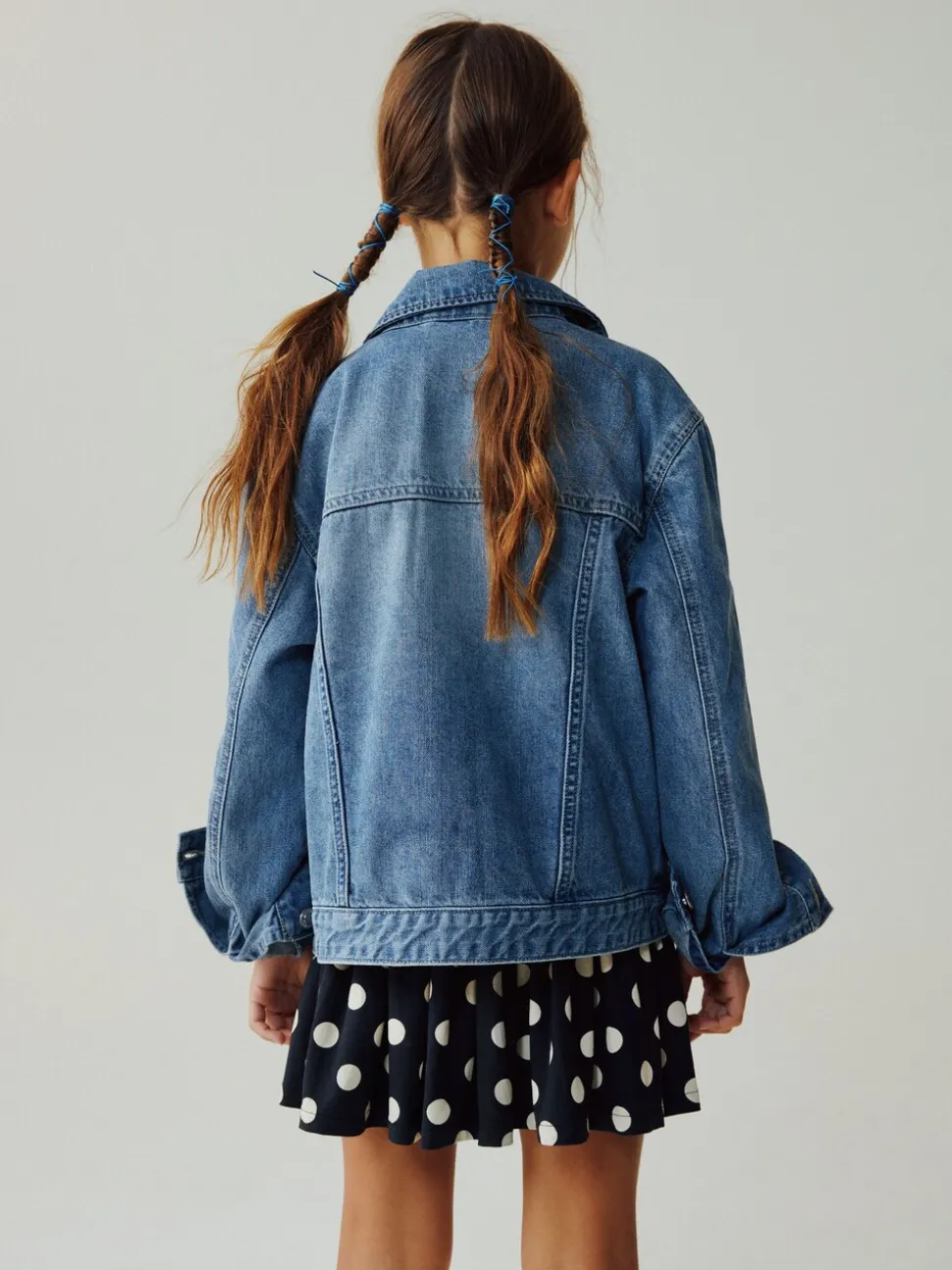 Normaal blauw - Denim Western Jacket (3-16yrs)