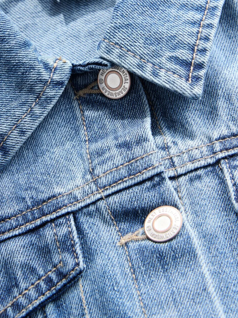 Normaal blauw - Denim Western Jacket (3-16yrs)