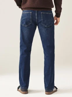 Normaal blauw - Klassieke stretchy jeans