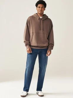 Normaal blauw - Klassieke stretchy Jeans met relaxed fit