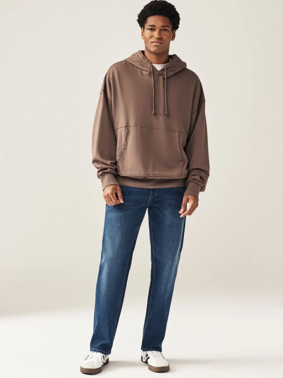 Normaal blauw - Klassieke stretchy Jeans met relaxed fit