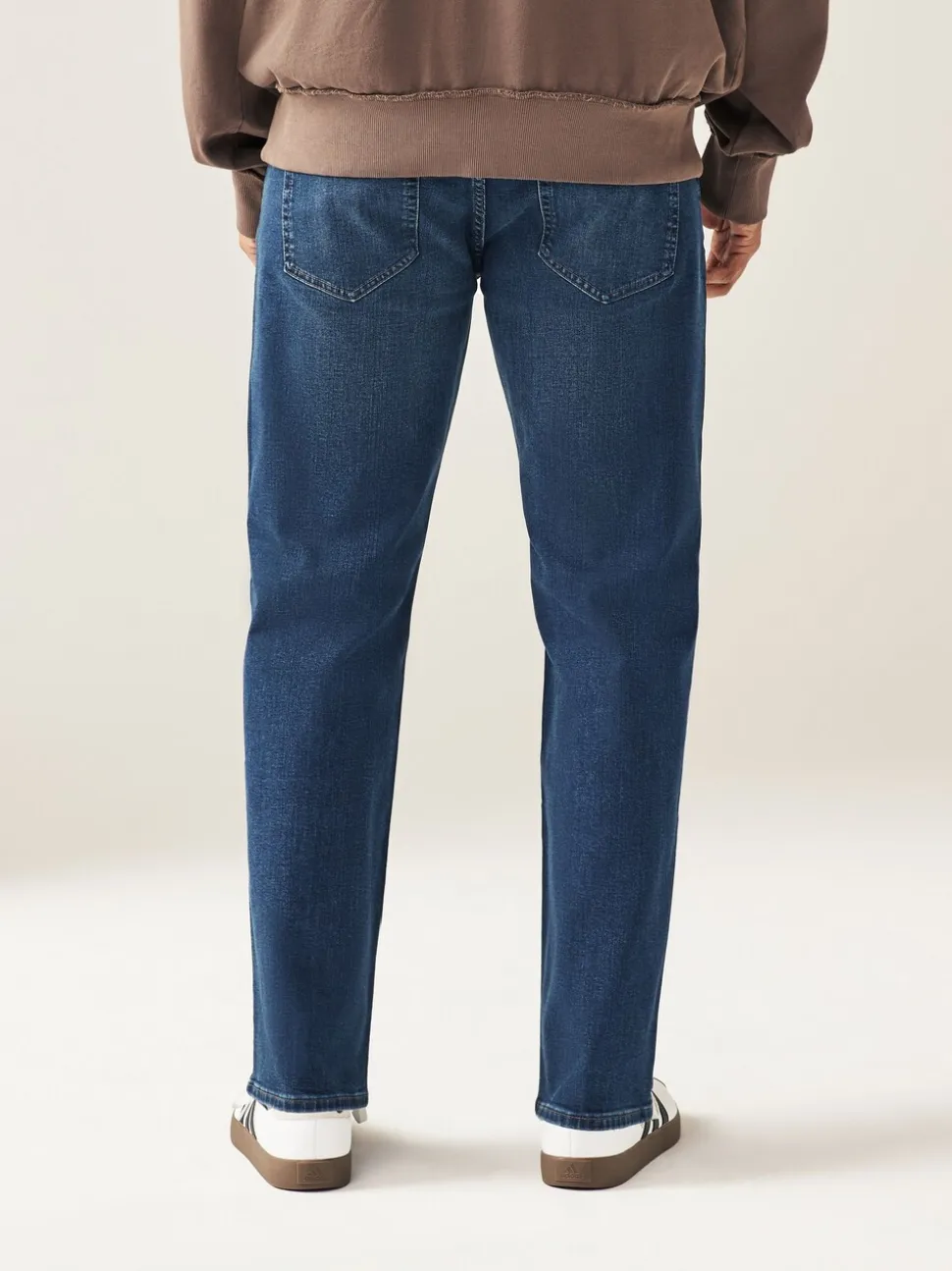 Normaal blauw - Klassieke stretchy Jeans met relaxed fit