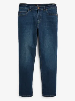 Normaal blauw - Klassieke stretchy Jeans met relaxed fit
