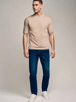 Normaal blauw - Musthave stretchjeans