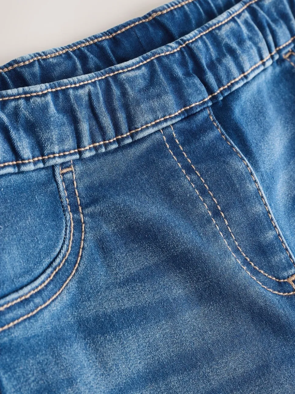 Normaal blauw - Pull-on flare jeans (3-16jr)