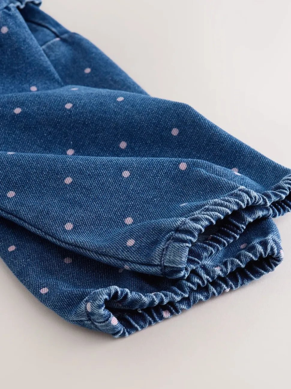 Normaal blauw - Set van denim overhemd en geruite broek (3mnd-7jr)