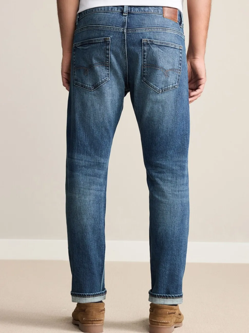 Normaal blauw - Slim Fit - Signature Selvedge Denim Jeans