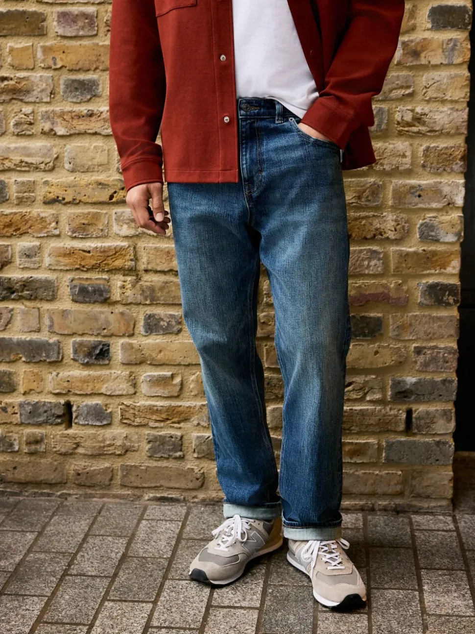 Normaal blauw - Straight fit - Signature Selvedge Denim Jeans