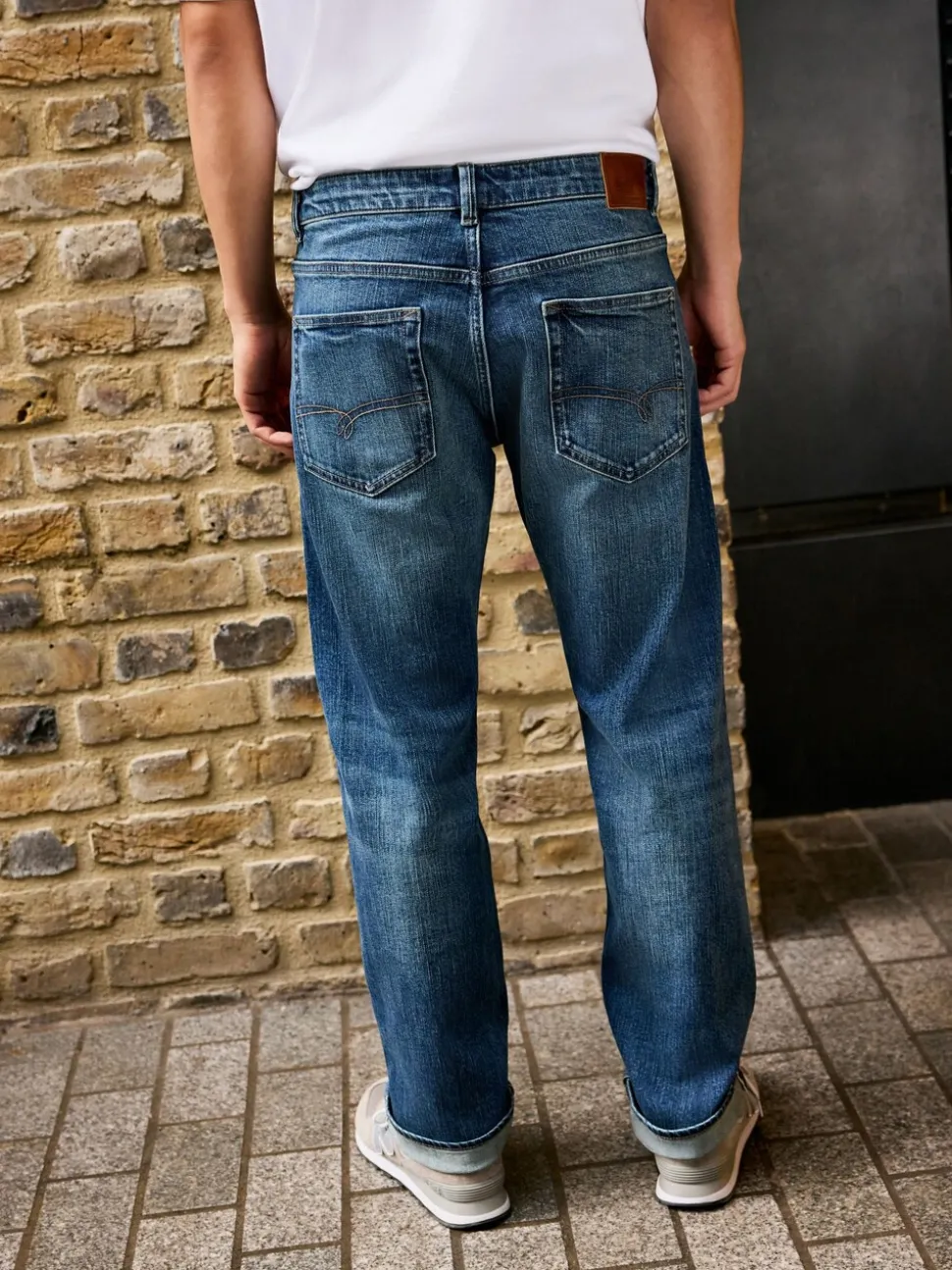 Normaal blauw - Straight fit - Signature Selvedge Denim Jeans