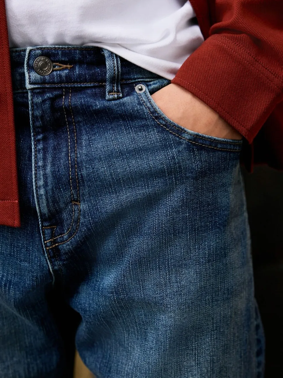 Normaal blauw - Straight fit - Signature Selvedge Denim Jeans