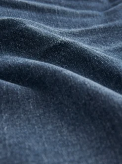 Normaal blauw - Straight-fit Essential stretchy jeans met rechte pasvorm