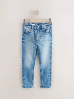 Normaal blauw - Stretchjeans (3-17jr)