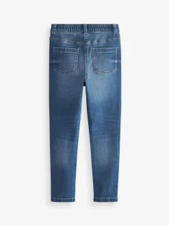 Normaal blauw - Stretchleggings (3-16 jr)