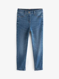 Normaal blauw - Stretchleggings (3-16 jr)