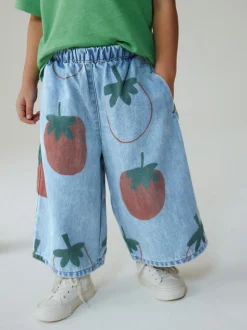 Normaal blauw - Tomato Printed Jeans (3mths-7yrs)