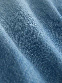 Normaal blauw - Wrap Maxi Denim Skirt