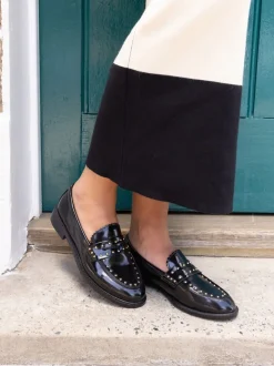 Novo CARMELLA Stud Detail Loafers