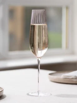 Nude Set of 2 Round Up Sparkling Wine Glasses