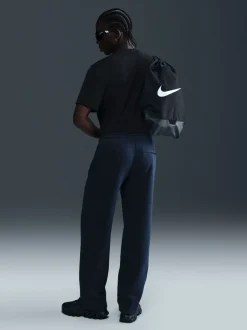 Obsidiaan - Nike Club Fleece joggingbroek met wijde pijpen