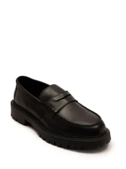 Off The Hook Bowie Leather Elevated Loafers
