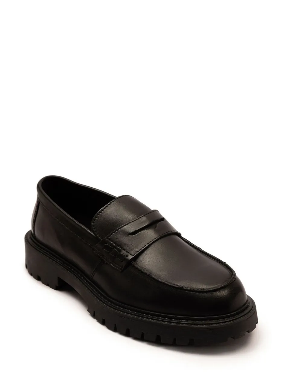 Off The Hook Bowie Leather Elevated Loafers