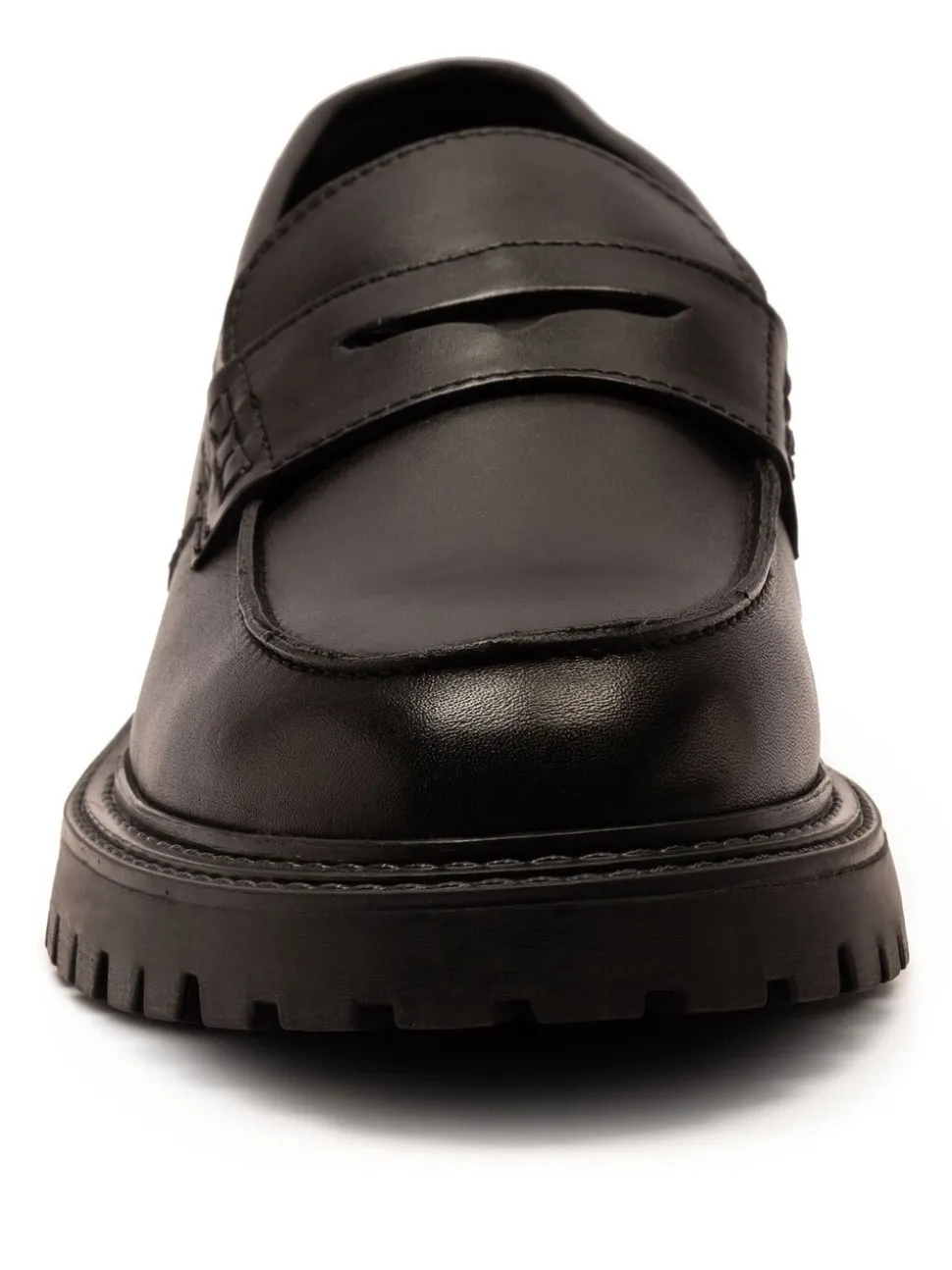 Off The Hook Bowie Leather Elevated Loafers